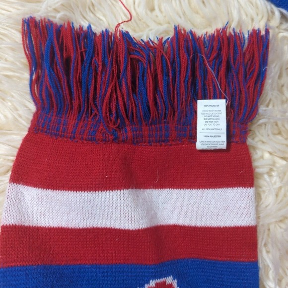 FOCO Philadelphia Phillies 2012 Team Stripe Scarf Collective Winter Hockey Scarf - Picture 4 of 7